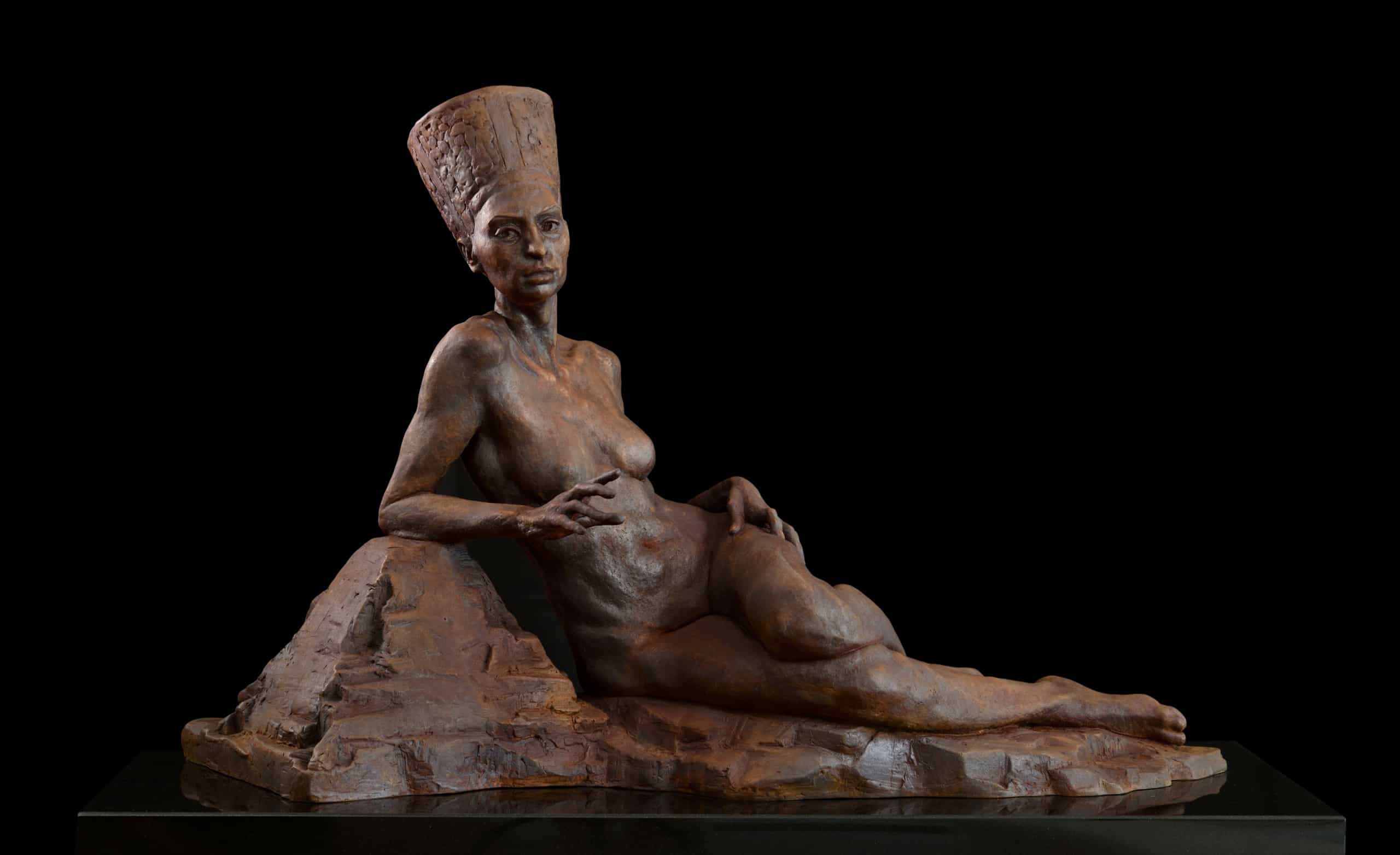 Dr Gindi, "Transfigured Immortality", Bronze, H70 x W110 x D45 cm, 2020
