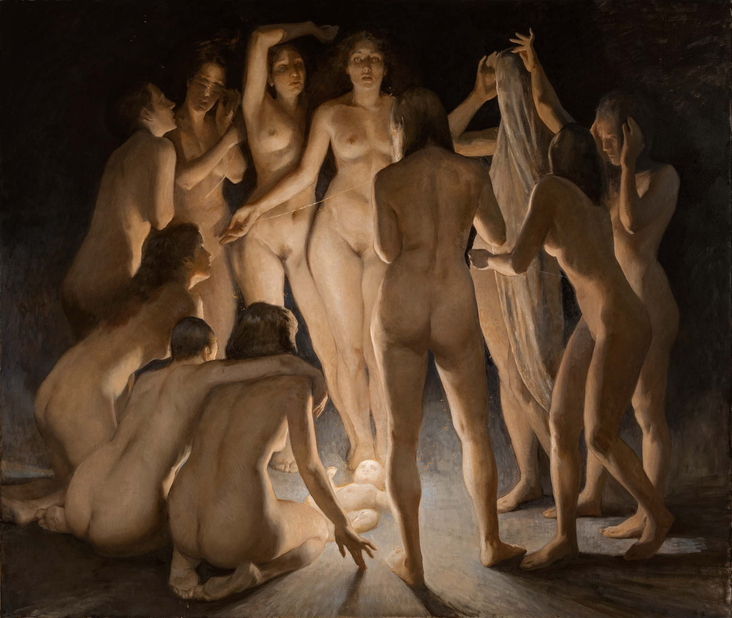 Daniela Astone, "12", Oil on linen 170 x 200 cm, 2021