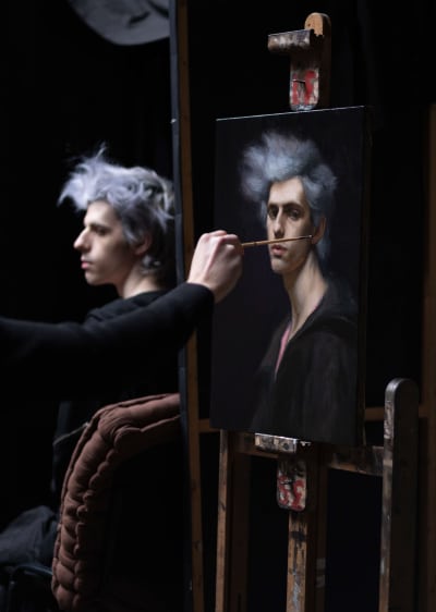 Portrait Painting – Janis Cepuritis and Jan Paul Wolf – APW23Jan_4