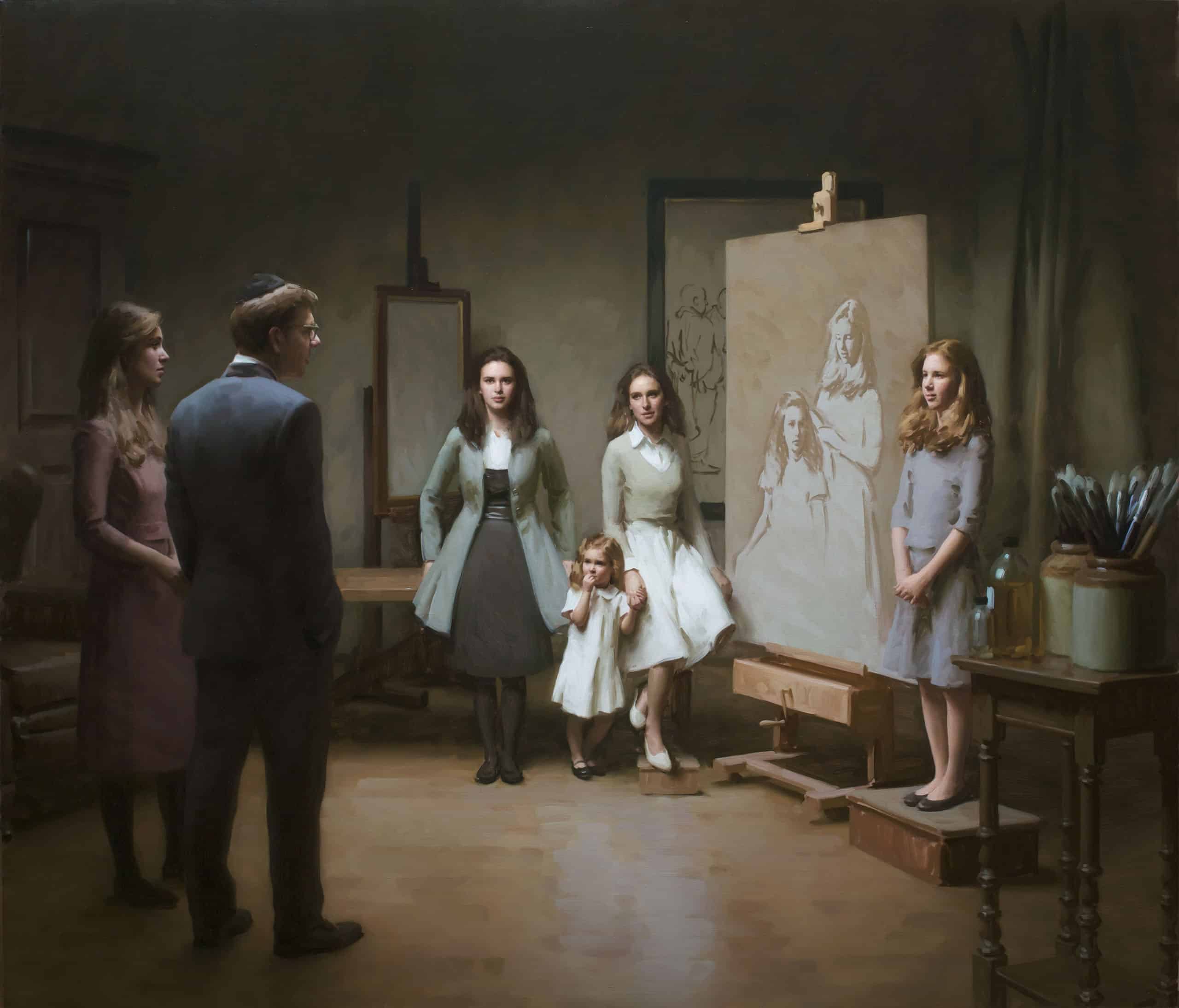 Rupert-Alexander-The-Levinsons-Oil-on-canvas-155-x-135-cm-2017