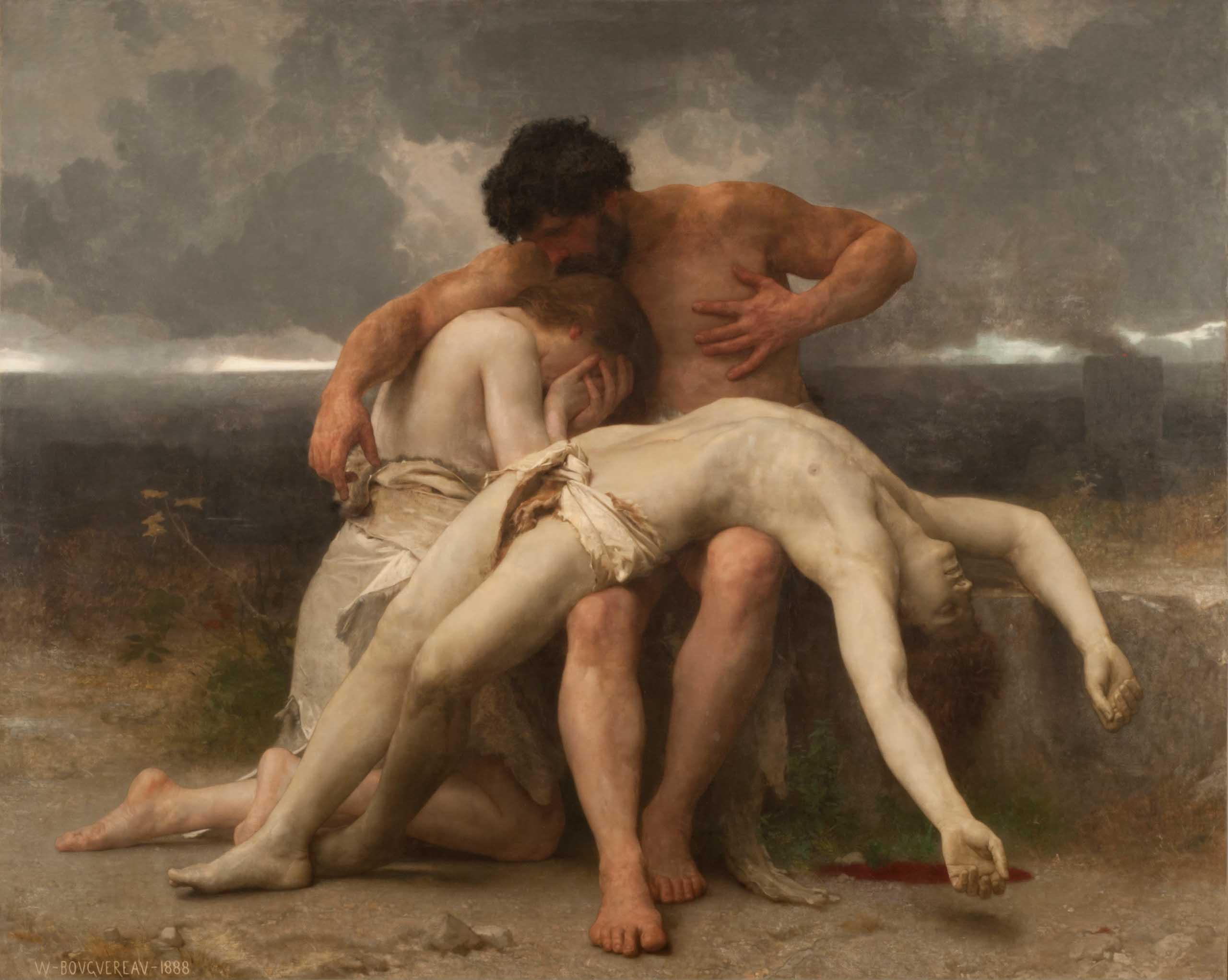 William-Adolphe Bouguereau - Premier deuil, 1888