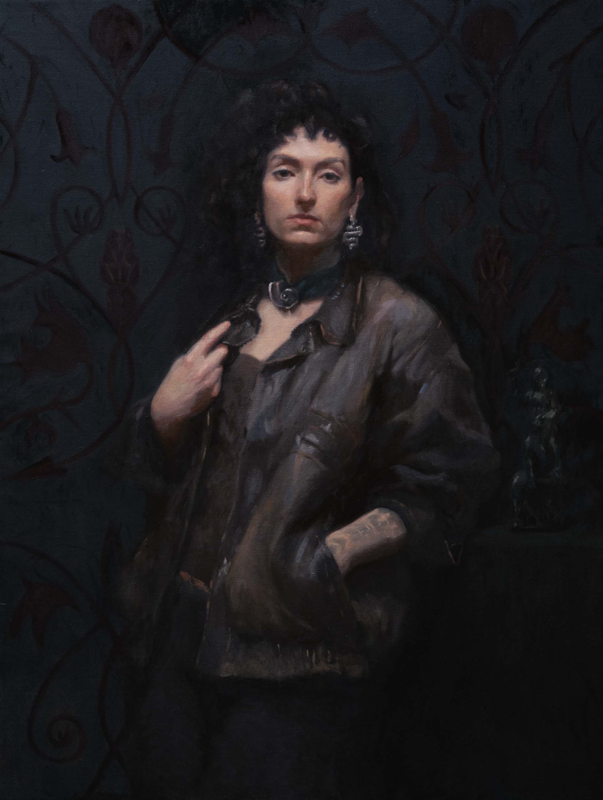 Isabelle Weir, Graduate in Residence, Fourth Year, Portrait painting, Oil on canvas, 2025