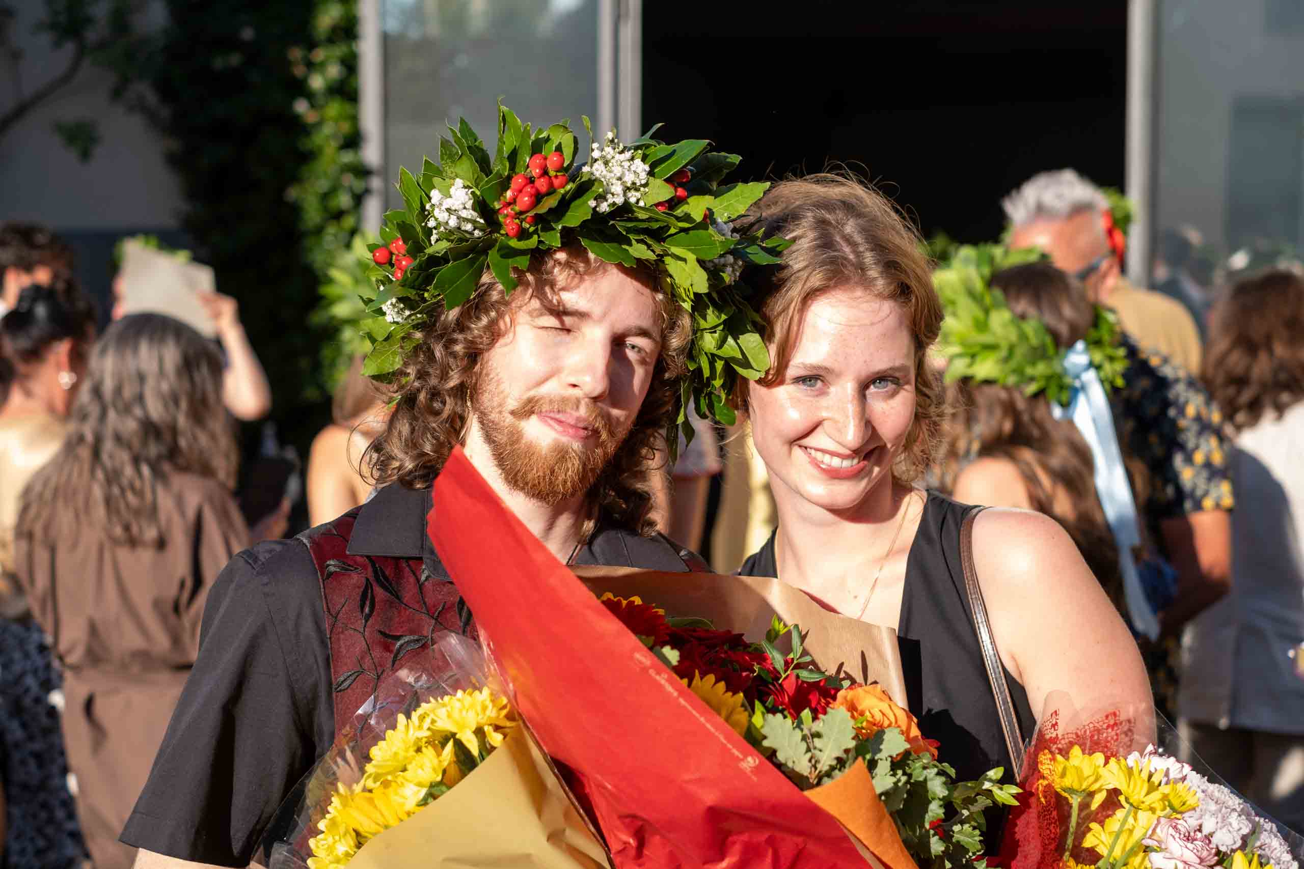 FAA Graduate Alexander Kai and FAA Alumna Jikke ten Cate