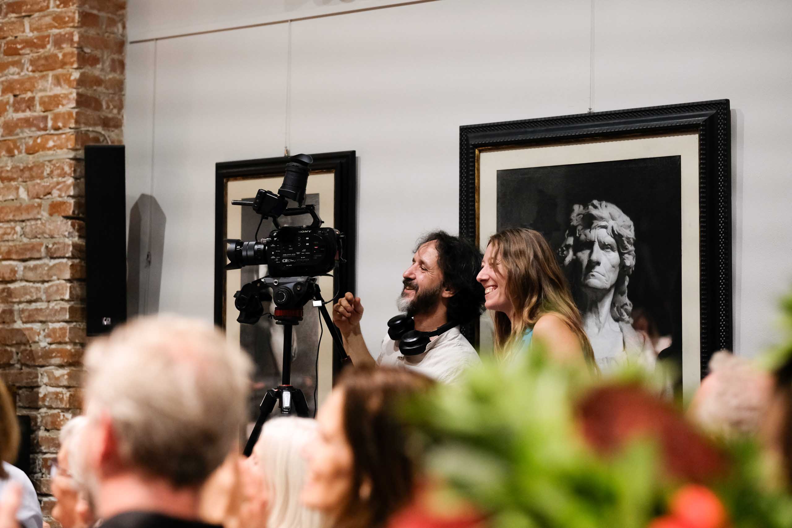 FAA Media Team, Andrea Franceschini and Giulia Pianigiani