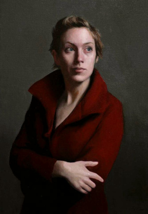 Per Olav Olsen, Portrait of Niamh, Oil on Canvas, 60 cm x 70 cm, 2017. € 5.000. Per Olav Olsen, Portrait of Niamh, Oil on Canvas, 60 cm x 70 cm, 2017. € 5.000.