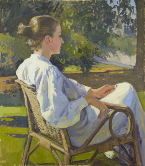 Daniela Astone, "Hannah", Oil on linen, 80 cm x 70 cm, 2018, € 4.400. Daniela Astone, "Hannah", Oil on linen, 80 cm x 70 cm, 2018, € 4.400.