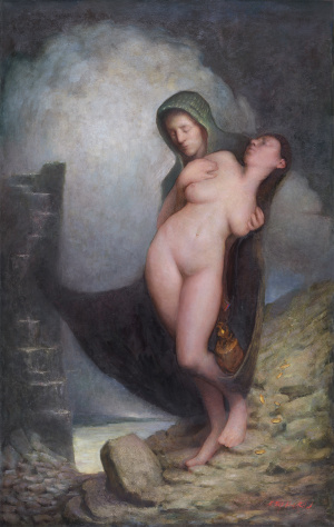 Per Elof Nilsson Ricklund, "Time Lead", Oil on canvas, 180x115cm, 2019, Inquire for price Per Elof Nilsson Ricklund, "Time Lead", Oil on canvas, 180x115cm, 2019, Inquire for price