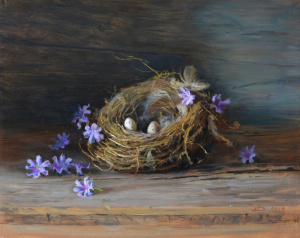Vitaliy Shtanko, 'Cradle N2', Oil on board, 30x20 cm, 2019, €500 Vitaliy Shtanko, 'Cradle N2', Oil on board, 30x20 cm, 2019, €500