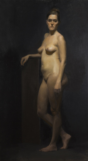 Adrienne Van Summern, Advanced Painting long pose, FAA Florence