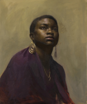 Adrienne Van Summern Advanced Painting portrait, FAA Florence