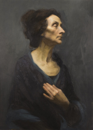 Adrienne van Summern, Advanced Painting, Portrait of Cleopatra, FAA Florence