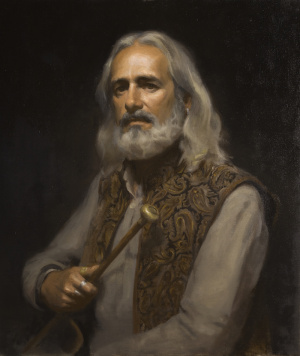 Adrienne van Summern, Advanced Painting, Portrait of Giorgi Rossi, FAA Florence