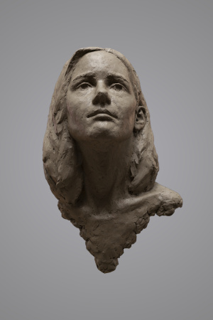 Amit Karo, Intermediate Sculpture portrait, waterbased clay, FAA Florence