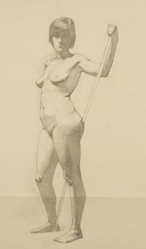 Andrew Waller, Intensive Drawing Program pencil drawing, FAA Florence