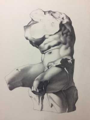 Anne Marie Johnson, Intensive Drawing Program, Bargue copy, FAA US