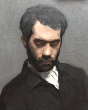 Fred Albrow, Advanced Painting portrait, FAA Florence