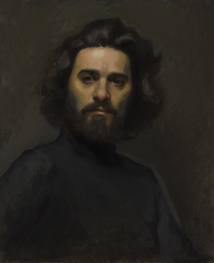 Hannah Sutton, Advanced Painting portrait, FAA Florence