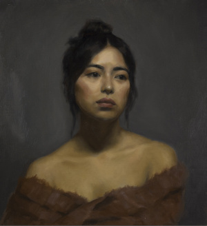 Laura Wenmaekers, Advanced Painting portrait, FAA Florence