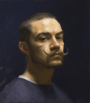 Laura Wenmaekers, Advanced Painting portrait, FAA Florence