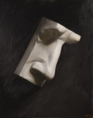 Saara Knapp, Intermediate Program, cast painting, FAA Florence