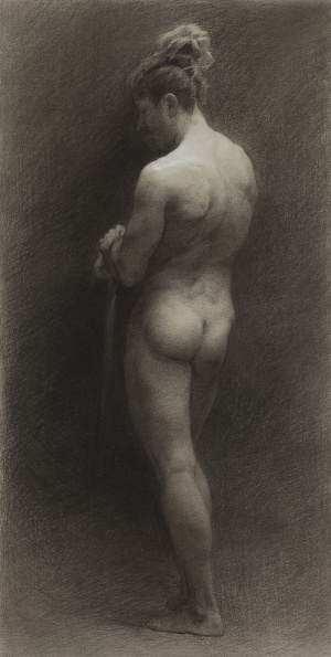 Ta Nguyen Cuong, Advanced Sculpture drawing long pose, FAA Florence
