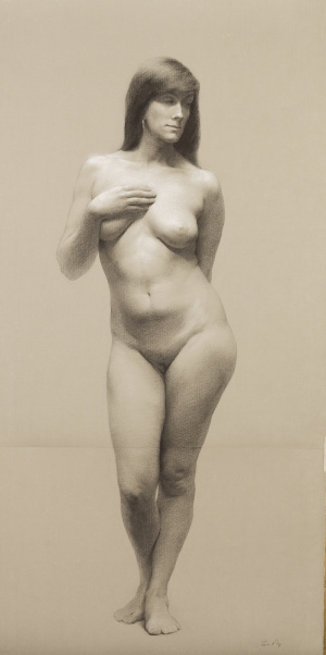 Ta Nguyen Cuong, Advanced Sculpture Drawing long pose, FAA Florence