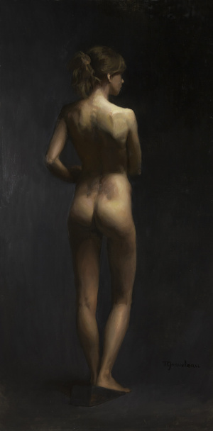 Thomas Graveleau, Advanced Painting long pose, FAA Florence