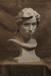 Terracotta <br /> Lifesize<br />2015 Portrait of Giuditta