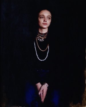 Carla Paine, "Portrait of a Young Woman", Oil on linen, 40.5x51 cm (16x20 in), 2020 Carla Paine, "Portrait of a Young Woman", Oil on linen, 40.5x51 cm (16x20 in), 2020