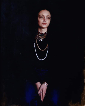 Carla Paine, "Portrait of a Young Woman", Oil on linen, 40.5x51 cm (16x20 in), 2020 Carla Paine, "Portrait of a Young Woman", Oil on linen, 40.5x51 cm (16x20 in), 2020