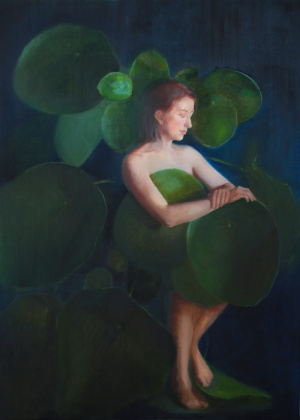 Linda Jen, "At Home", Oil on canvas, 115x160 cm, 2021 Linda Jen, "At Home", Oil on canvas, 115x160 cm, 2021