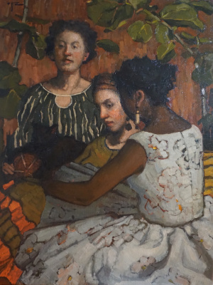 Paula Rubino, "Billy in Good Company", Oil on linen, 122 x 91.5 cm (48 x 36 in.), 2021 Paula Rubino, "Billy in Good Company", Oil on linen, 122 x 91.5 cm (48 x 36 in.), 2021