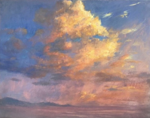 Onnalin Lojanakosin, "Koh Payam Sunset", Oil on copper, 35x45 cm, 2021 Onnalin Lojanakosin, "Koh Payam Sunset", Oil on copper, 35x45 cm, 2021