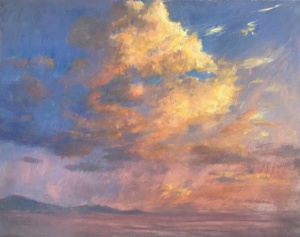 Onnalin Lojanakosin, "Koh Payam Sunset", Oil on copper, 35x45 cm, 2021 Onnalin Lojanakosin, "Koh Payam Sunset", Oil on copper, 35x45 cm, 2021