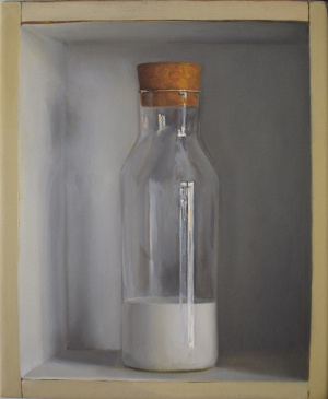 Stella Lamikhov, "Caritas", Oil on canvas, 30x36 cm, 2017 Stella Lamikhov, "Caritas", Oil on canvas, 30x36 cm, 2017