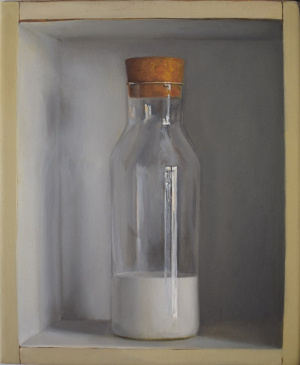Stella Lamikhov, "Caritas", Oil on canvas, 30x36 cm, 2017 Stella Lamikhov, "Caritas", Oil on canvas, 30x36 cm, 2017