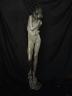 Chen Xingyun, "Where", Resin, 167x45x55 cm, 2020 Chen Xingyun, "Where", Resin, 167x45x55 cm, 2020