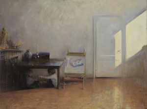 Melissa Franklin Sanchez, "If you look Closer", Oil on copper, 76x 101.5 cm (30x40in), 2020 Melissa Franklin Sanchez, "If you look Closer", Oil on copper, 76x 101.5 cm (30x40in), 2020