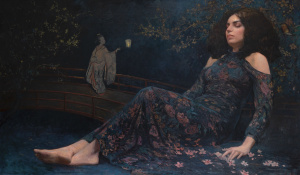 Daniela Astone, Dream , Oil on linen, 170 cm x100 cm, 2019, €13.200 Daniela Astone, Dream , Oil on linen, 170 cm x100 cm, 2019, €13.200