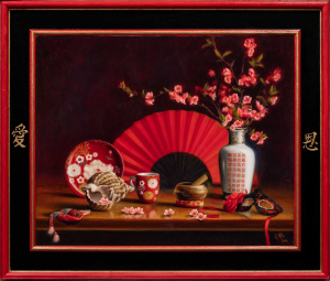 Simone Olivia Moritz, ‘Love & Grace’, 80x60 cm, Oil on canvas, 2018, €5.500 Simone Olivia Moritz, ‘Love & Grace’, 80x60 cm, Oil on canvas, 2018, €5.500