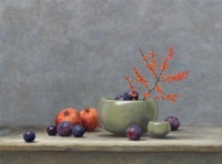 "Ro ceramic", Oil on canvas, 80 x 60 cm, 2016 Anne Koldsø, "Ro ceramic", Oil on canvas, 80 x 60 cm, 2016