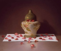 "Secrets", Oil on Linen, 23 x 30 in. 2010 Carlos Madrid - Secrets, Oil on Linen, 23 x 30 in. 2010
