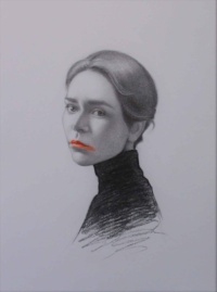 "Purity", Charcoal and Graphite, Sept 2021