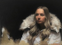 "True North", Oil on linen, 65 x 50 cm, 2020 Eric J. Drummond, True North, Oil on linen, 65 x 50 cm, 2020