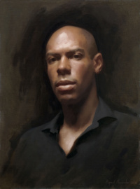"Christopher Darroux-Xavier", Oil on canvas, 65 x 50 cm, 2006