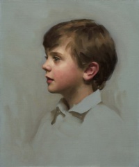 "Reggie Herbert", Oil on canvas, 30 x 25 cm, 2018