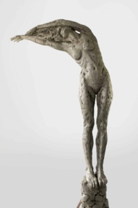 "Strings attached", Original clay, H175 x W100 x D80 cm, 2021 Valentina Zlatarova, "Strings attached", Original clay, H175 x W100 x D80 cm, 2021