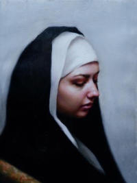 "A portrait of a friend", Oil on canvas or linen, 30 x 40 cm, 2020 Matteo Taverna "A portrait of a friend", Oil on canvas or linen, 30x40 cm, 2020