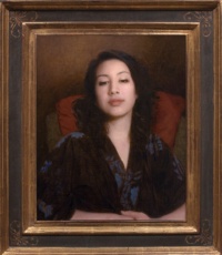 "Satis", Oil on linen, 20 x16 in. Adrian Gottlieb, Satis, Oil on linen, 20 x16 in