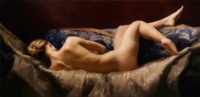 "Wicked", Oil on canvas, 150 x 80 cm, 2006 Angel Ramiro Sanchez, Wicked, Oil on canvas, 150 x 80 cm, 2006